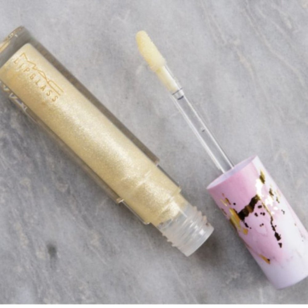 2 for $25 M·A·C  Cosmetics Marble Faun LIPGLASS Lipgloss - Picture 3 of 7